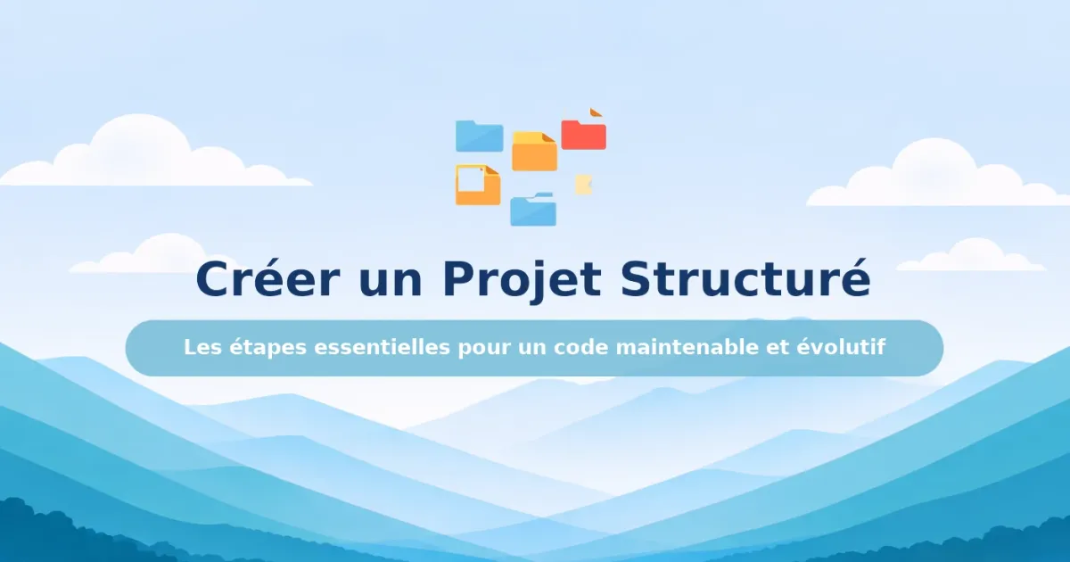Guide Complet : Comment Créer un Projet de Développement Structuré