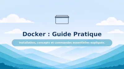 Docker : conteneuriser vos applications simplement